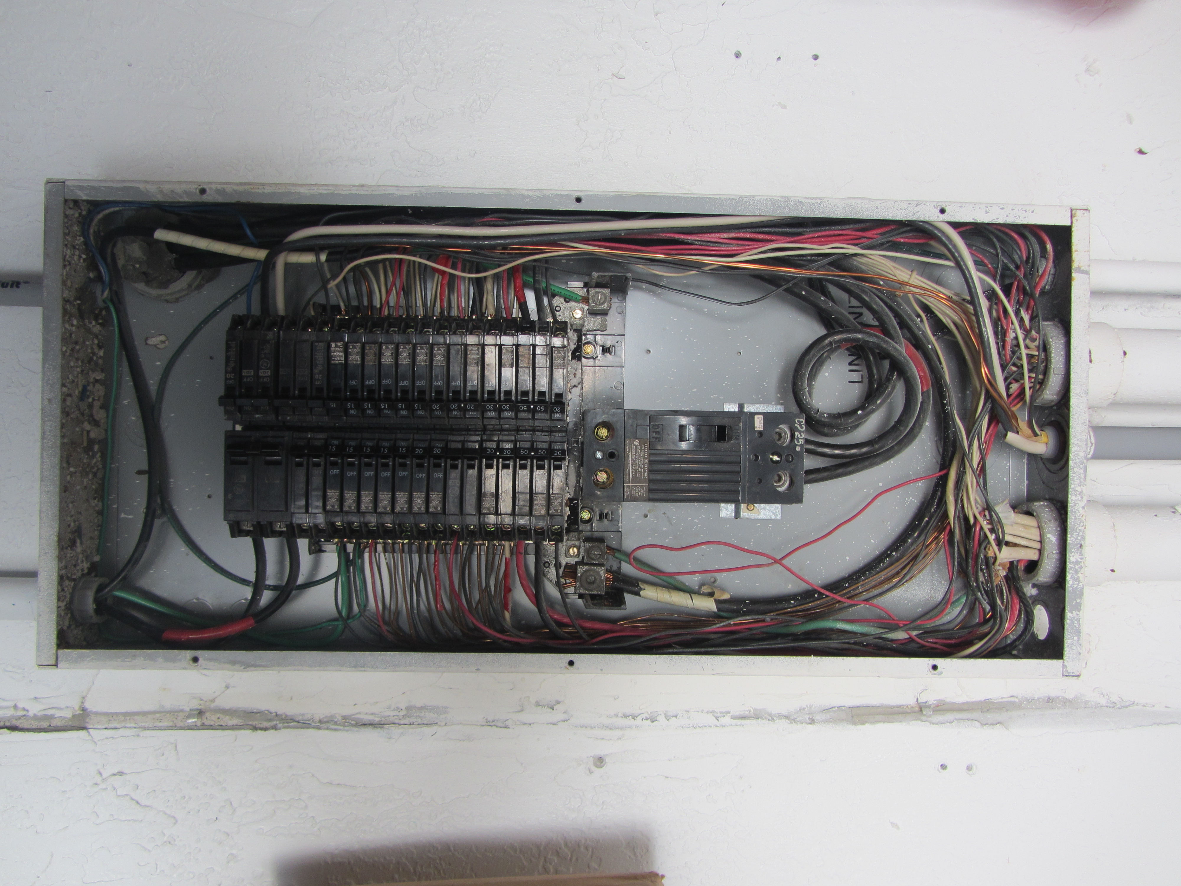 Electrical panel and HVAC components inspection scene (placeholder).
